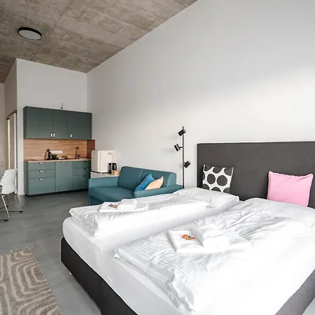 Apartmán Skyrise Rammingen - Moderne Mit Kueche & Parkplatz Bad Wörishofen