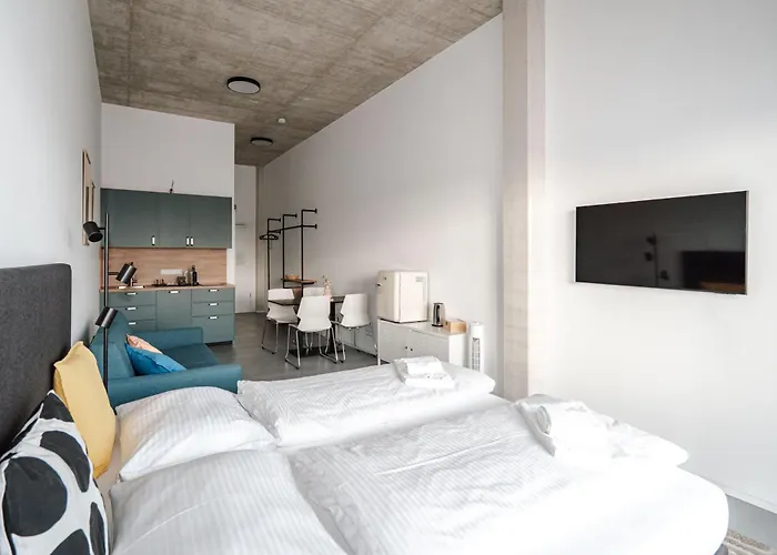 Skyrise Apartments Rammingen nahe Skyline Park und Therme modern und ruhig * Bad Wörishofen