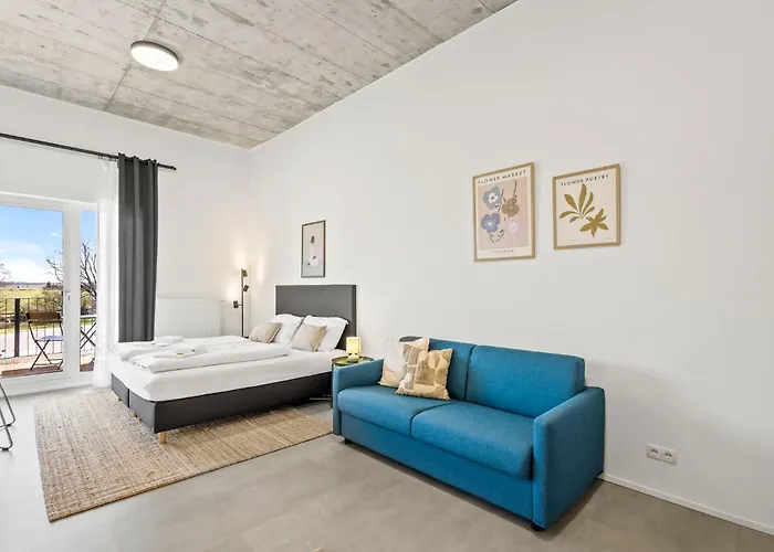 Apartment Skyrise Rammingen - Moderne Mit Küche&parkplatz