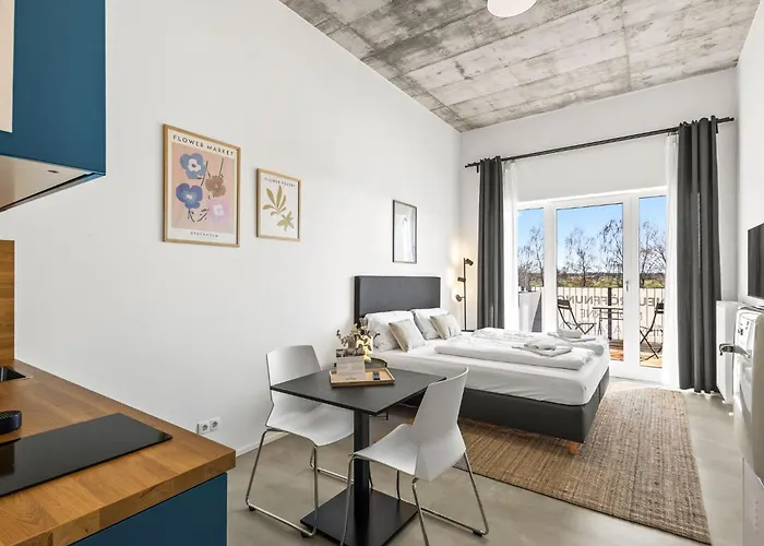 Skyrise Rammingen - Moderne Mit Küche&parkplatz